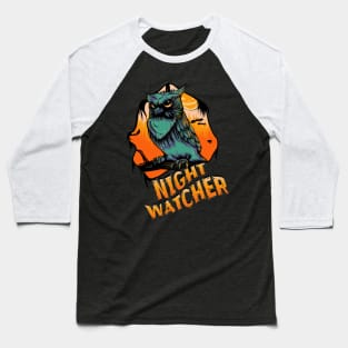 Night Watcher Baseball T-Shirt